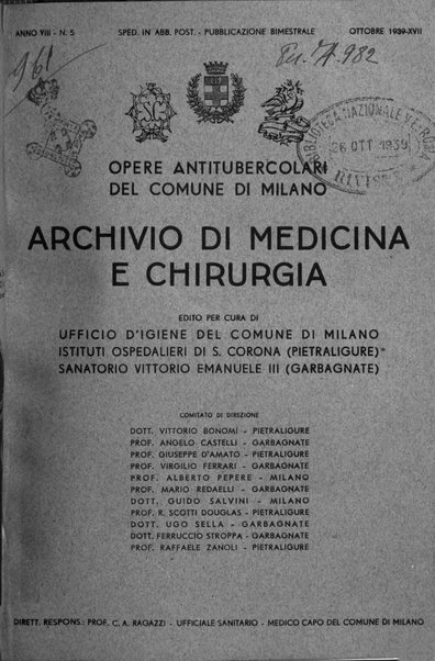 Archivio di medicina e chirurgia