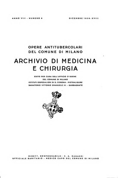 Archivio di medicina e chirurgia