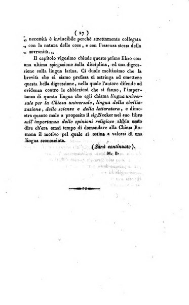 Giornale ecclesiastico di Roma