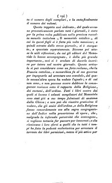 Giornale ecclesiastico di Roma