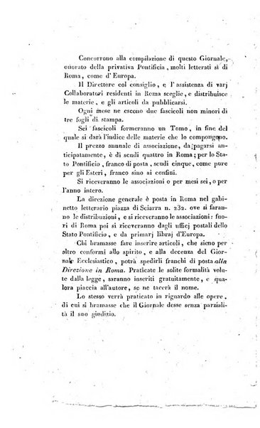 Giornale ecclesiastico di Roma