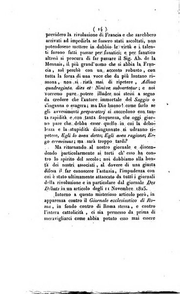 Giornale ecclesiastico di Roma