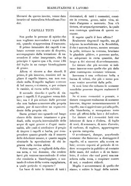 Riabilitazione e lavoro bollettino dell'Ospizio S. Margherita in Roma