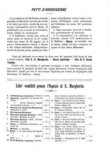 Riabilitazione e lavoro bollettino dell'Ospizio S. Margherita in Roma