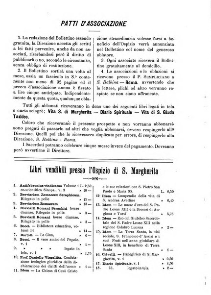 Riabilitazione e lavoro bollettino dell'Ospizio S. Margherita in Roma