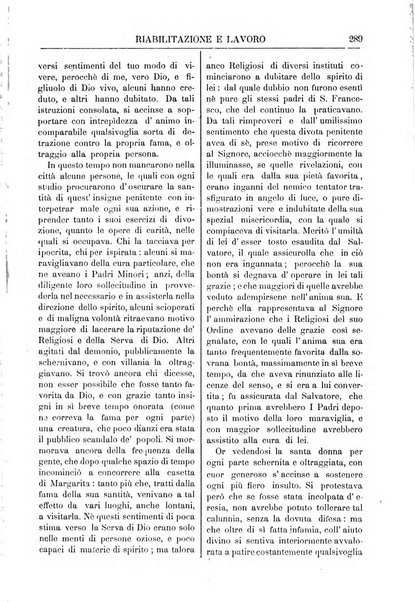 Riabilitazione e lavoro bollettino dell'Ospizio S. Margherita in Roma