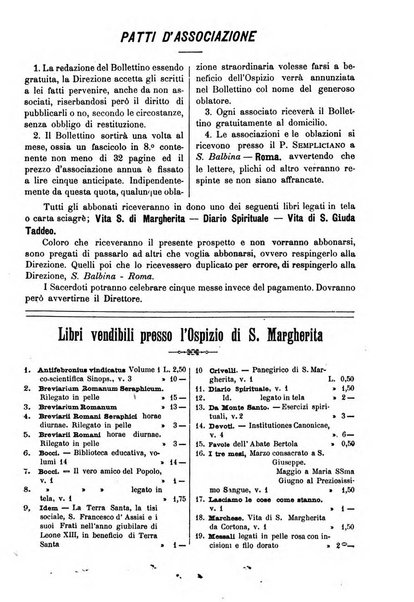 Riabilitazione e lavoro bollettino dell'Ospizio S. Margherita in Roma