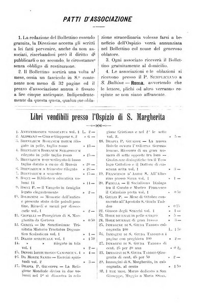 Riabilitazione e lavoro bollettino dell'Ospizio S. Margherita in Roma