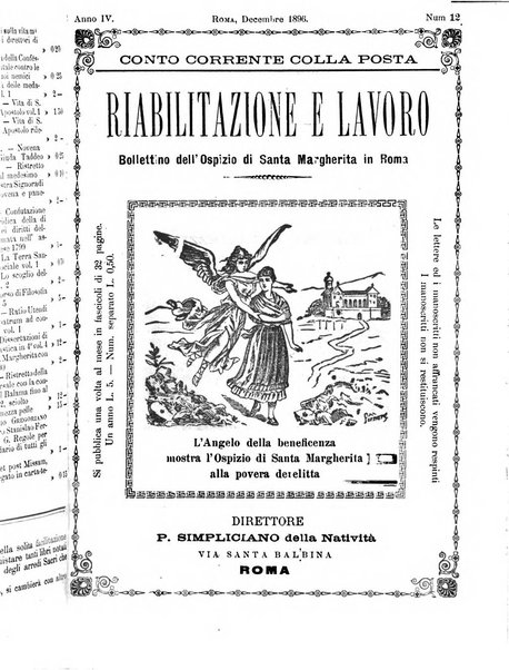 Riabilitazione e lavoro bollettino dell'Ospizio S. Margherita in Roma