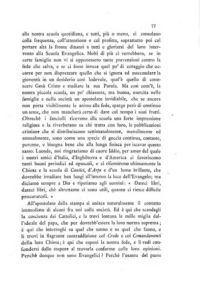 Il bollettino della Missione della Chiesa evangelica valdese