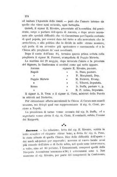 Il bollettino della Missione della Chiesa evangelica valdese