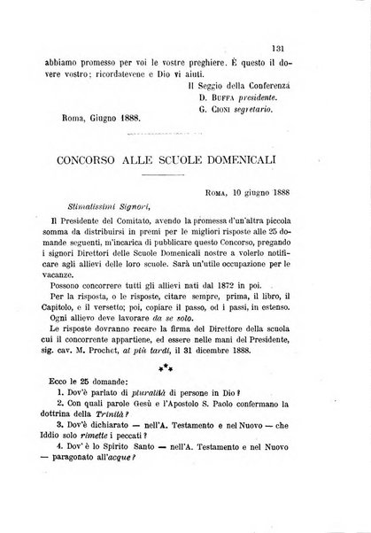 Il bollettino della Missione della Chiesa evangelica valdese