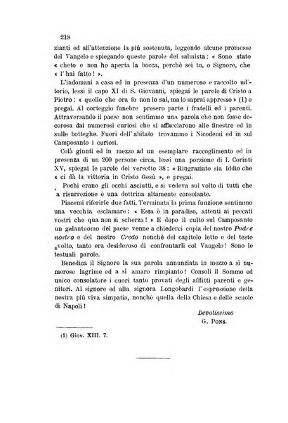 Il bollettino della Missione della Chiesa evangelica valdese