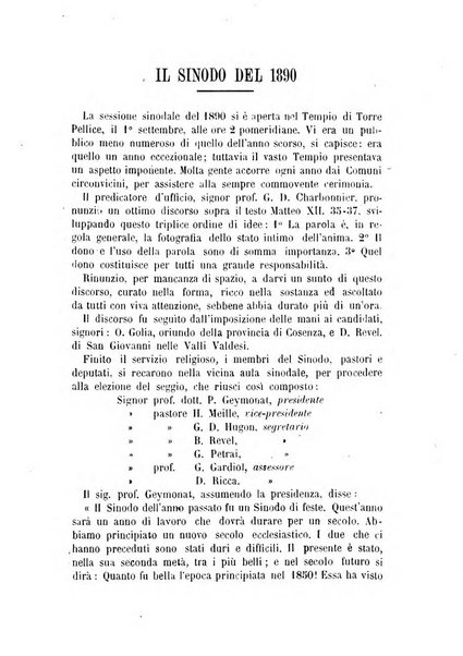 Il bollettino della Missione della Chiesa evangelica valdese