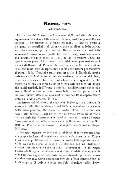 Il bollettino della Missione della Chiesa evangelica valdese