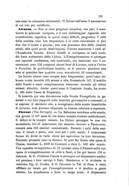 Il bollettino della Missione della Chiesa evangelica valdese