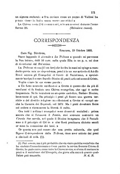 Il bollettino della Missione della Chiesa evangelica valdese