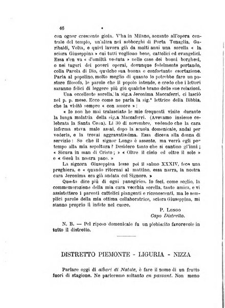 Il bollettino della Missione della Chiesa evangelica valdese