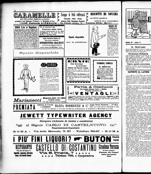 Il travaso delle idee della domenica