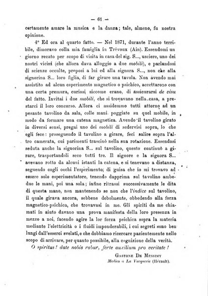 Lux bollettino dell'Accademia internazionale per gli studi spiritici e magnetici