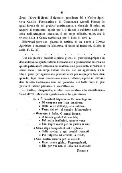 Lux bollettino dell'Accademia internazionale per gli studi spiritici e magnetici