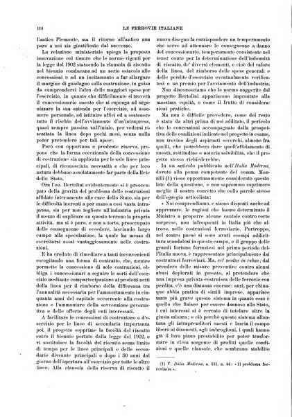 Le ferrovie italiane rivista quindicinale di dottrina, giurisprudenza, legislazione ed amministrazione ferroviaria