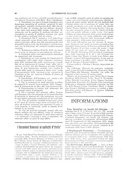 Le ferrovie italiane rivista quindicinale di dottrina, giurisprudenza, legislazione ed amministrazione ferroviaria