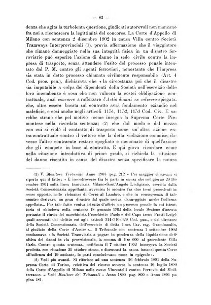 Le ferrovie italiane rivista quindicinale di dottrina, giurisprudenza, legislazione ed amministrazione ferroviaria