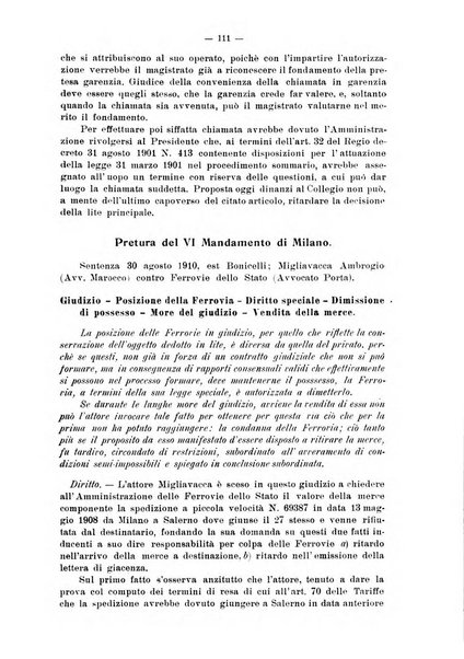 Le ferrovie italiane rivista quindicinale di dottrina, giurisprudenza, legislazione ed amministrazione ferroviaria