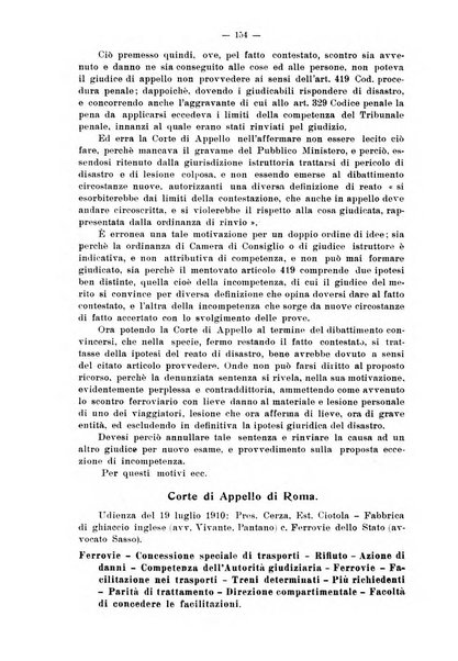 Le ferrovie italiane rivista quindicinale di dottrina, giurisprudenza, legislazione ed amministrazione ferroviaria