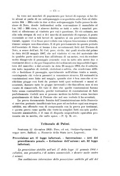 Le ferrovie italiane rivista quindicinale di dottrina, giurisprudenza, legislazione ed amministrazione ferroviaria