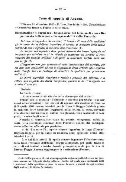 Le ferrovie italiane rivista quindicinale di dottrina, giurisprudenza, legislazione ed amministrazione ferroviaria