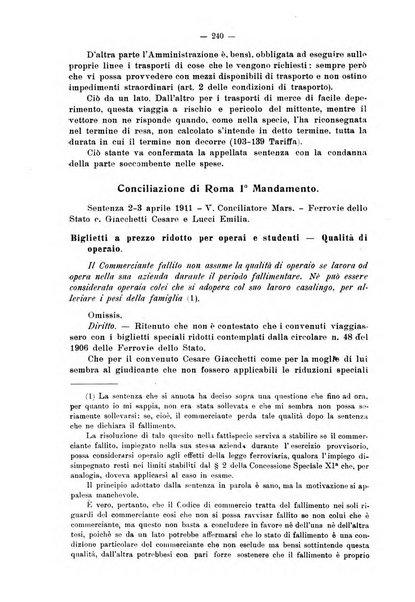 Le ferrovie italiane rivista quindicinale di dottrina, giurisprudenza, legislazione ed amministrazione ferroviaria