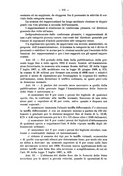 Le ferrovie italiane rivista quindicinale di dottrina, giurisprudenza, legislazione ed amministrazione ferroviaria