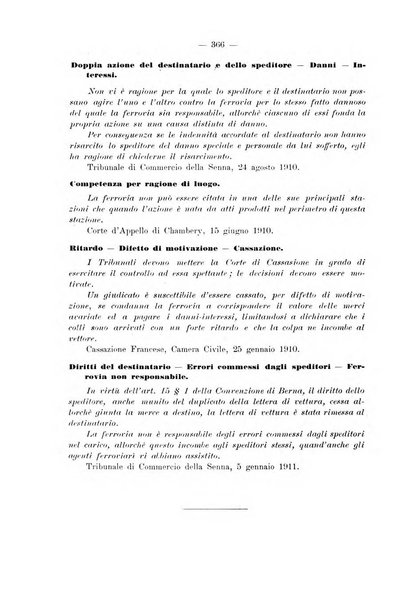 Le ferrovie italiane rivista quindicinale di dottrina, giurisprudenza, legislazione ed amministrazione ferroviaria