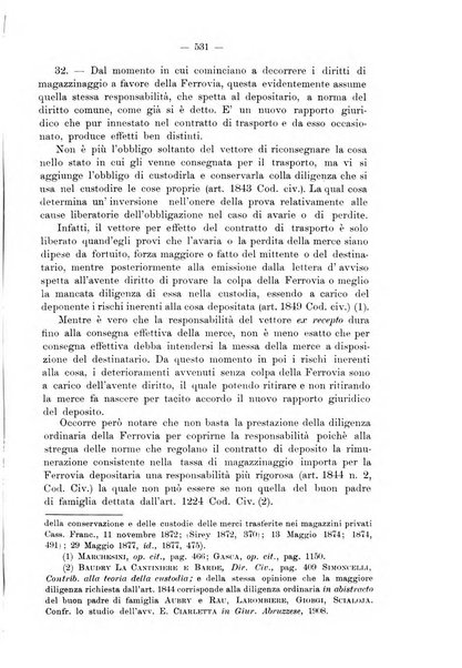 Le ferrovie italiane rivista quindicinale di dottrina, giurisprudenza, legislazione ed amministrazione ferroviaria