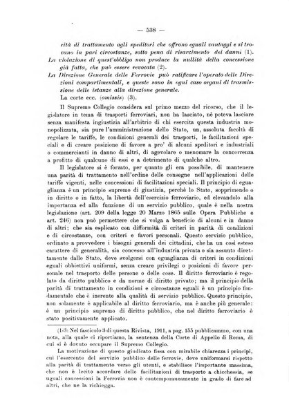 Le ferrovie italiane rivista quindicinale di dottrina, giurisprudenza, legislazione ed amministrazione ferroviaria