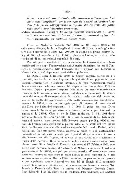 Le ferrovie italiane rivista quindicinale di dottrina, giurisprudenza, legislazione ed amministrazione ferroviaria