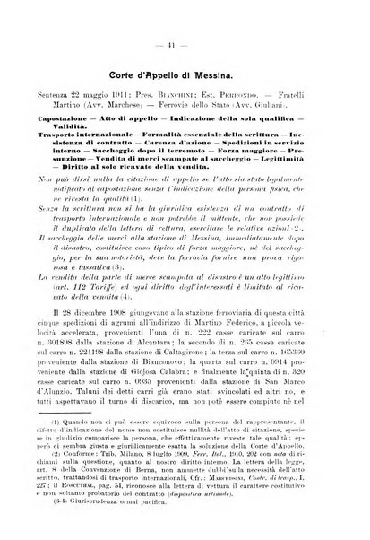 Le ferrovie italiane rivista quindicinale di dottrina, giurisprudenza, legislazione ed amministrazione ferroviaria