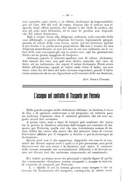 Le ferrovie italiane rivista quindicinale di dottrina, giurisprudenza, legislazione ed amministrazione ferroviaria