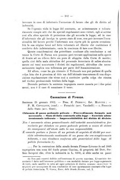 Le ferrovie italiane rivista quindicinale di dottrina, giurisprudenza, legislazione ed amministrazione ferroviaria