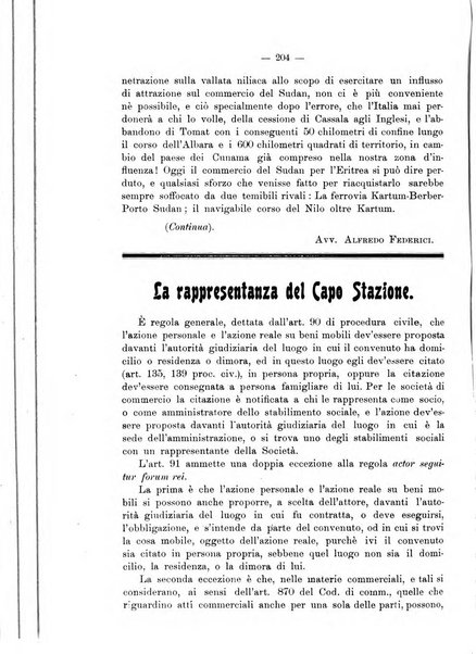 Le ferrovie italiane rivista quindicinale di dottrina, giurisprudenza, legislazione ed amministrazione ferroviaria