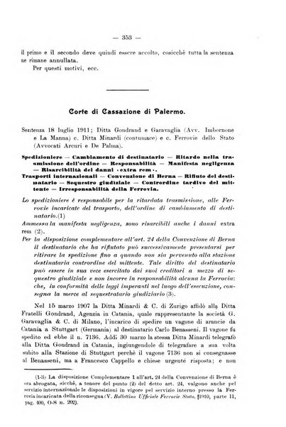 Le ferrovie italiane rivista quindicinale di dottrina, giurisprudenza, legislazione ed amministrazione ferroviaria