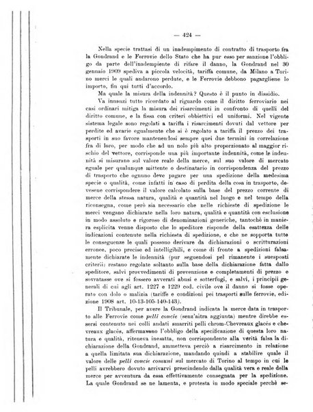 Le ferrovie italiane rivista quindicinale di dottrina, giurisprudenza, legislazione ed amministrazione ferroviaria