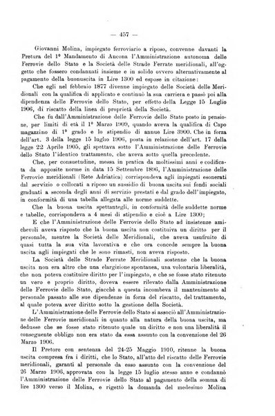 Le ferrovie italiane rivista quindicinale di dottrina, giurisprudenza, legislazione ed amministrazione ferroviaria