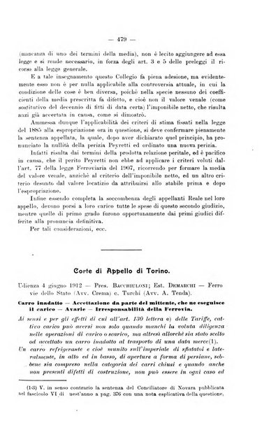 Le ferrovie italiane rivista quindicinale di dottrina, giurisprudenza, legislazione ed amministrazione ferroviaria