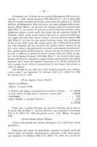 Le ferrovie italiane rivista quindicinale di dottrina, giurisprudenza, legislazione ed amministrazione ferroviaria