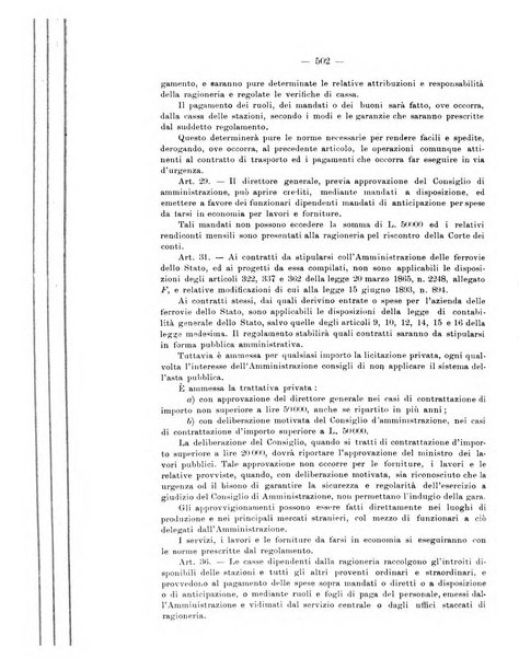 Le ferrovie italiane rivista quindicinale di dottrina, giurisprudenza, legislazione ed amministrazione ferroviaria