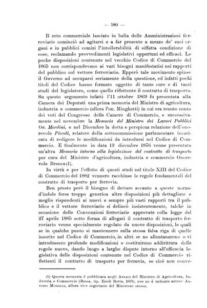 Le ferrovie italiane rivista quindicinale di dottrina, giurisprudenza, legislazione ed amministrazione ferroviaria