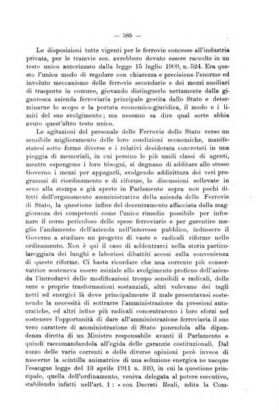 Le ferrovie italiane rivista quindicinale di dottrina, giurisprudenza, legislazione ed amministrazione ferroviaria